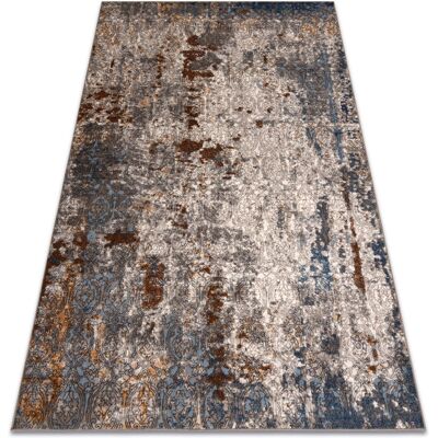 Rugsx - Vintage Wool Rug 200x300 cm - Beige / Dark Blue / Terracotta Rugsx - Vintage Wool Rug 200x300 cm - Beige / Dark Blue / Terracotta