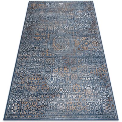 Rugsx - Vintage Wool Rug 200x300cm Blue/Orange - Rug Rugsx - Vintage Wool Rug 200x300cm Blue/Orange - Rug