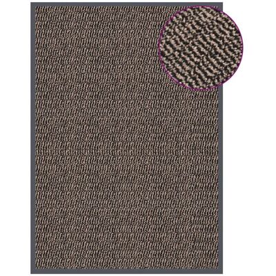 vidaXL 60x90 cm Dark Brown Doormat - Doormat vidaXL 60x90 cm Dark Brown Doormat - Doormat