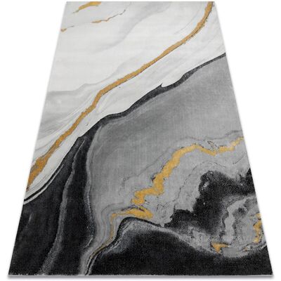 EMERALD Carpet - Black / Gold Glamour Style 1017 - Carpet EMERALD Carpet - Black / Gold Glamour Style 1017 - Carpet