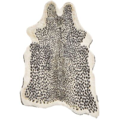 BELIANI Cheetah Print Rug Brown Faux Fur 60 x 90 cm Living Room Bedroom Contemporary NAMBUNG BELIANI Cheetah Print Rug Brown Faux Fur 60 x 90 cm Living Room Bedroom Contemporary NAMBUNG