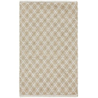 Beliani Beige Jute Wool Runner Rug - Runner Rug Beliani Beige Jute Wool Runner Rug - Runner Rug