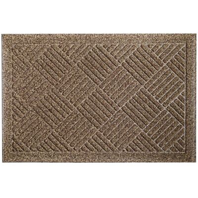 JVL - Dirt Defender Scraper Doormat - 40x60cm - Beige JVL - Dirt Defender Scraper Doormat - 40x60cm - Beige