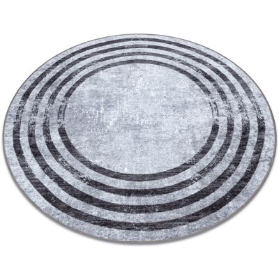 RugsX MIRO 51231.806 grey / black - Carpet RugsX MIRO 51231.806 grey / black - Carpet