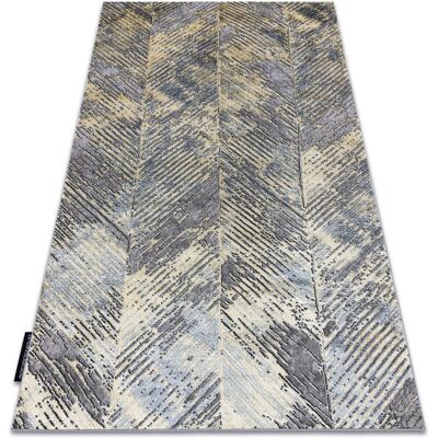 Dywany Łuszczów Modern Chevron Gold Grey - Carpet Dywany Łuszczów Modern Chevron Gold Grey - Carpet