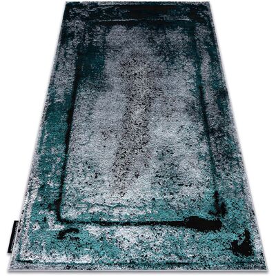Dywany Łuszczów Modern DE LUXE carpet - structural grey / green Dywany Łuszczów Modern DE LUXE carpet - structural grey / green
