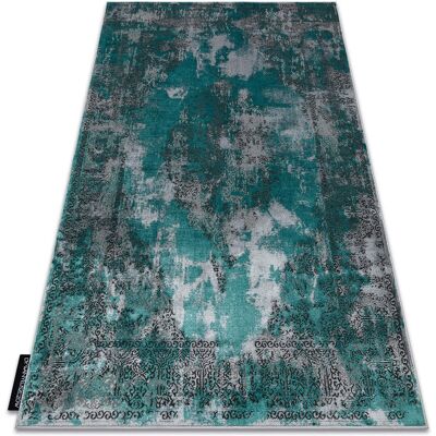 Dywany Łuszczów Modern DE LUXE carpet - abstract green/grey 140x190cm Dywany Łuszczów Modern DE LUXE carpet - abstract green/grey 140x190cm
