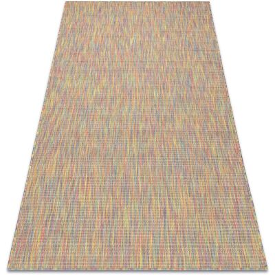 FISY Rainbow Green Flat Woven Carpet - Carpet FISY Rainbow Green Flat Woven Carpet - Carpet