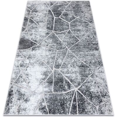 RugsX Modern MEFE Marble Carpet - 120x170 cm - Grey RugsX Modern MEFE Marble Carpet - 120x170 cm - Grey