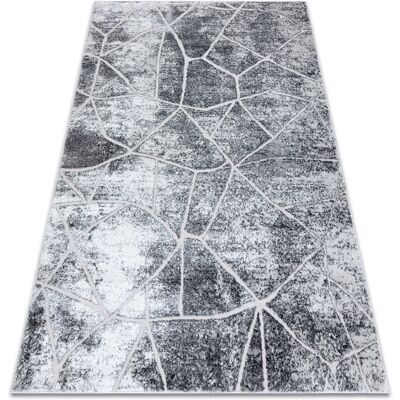 RugsX Modern Marble Carpet - 2783 - 140x190 cm - Grey RugsX Modern Marble Carpet - 2783 - 140x190 cm - Grey