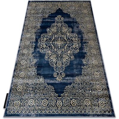 Dywany Łuszczów Model 474 - navy / gold blue - Carpet Dywany Łuszczów Model 474 - navy / gold blue - Carpet