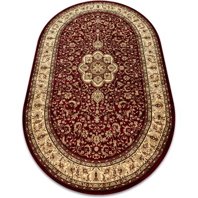 Royal Adr Burgundy Carpet - Oval Design - 200x290cm - Carpet Royal Adr Burgundy Carpet - Oval Design - 200x290cm - Carpet