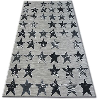 LISBOA Black 80x150cm Carpet - Polypropylene LISBOA Black 80x150cm Carpet - Polypropylene