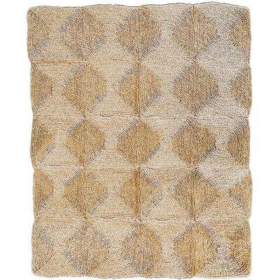 PRIVATEFLOOR Boho Bali Jute Rug - 120x150cm - Natural PRIVATEFLOOR Boho Bali Jute Rug - 120x150cm - Natural