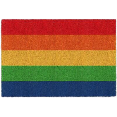Relaxdays Rainbow Door Mat - 60 x 40 cm Decor Relaxdays Rainbow Door Mat - 60 x 40 cm Decor