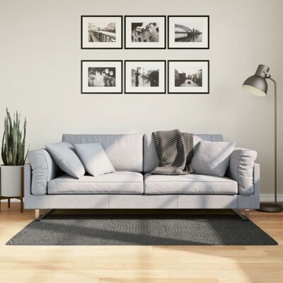 vidaXL Rug IZA Short Pile Anthracite - Rug vidaXL Rug IZA Short Pile Anthracite - Rug