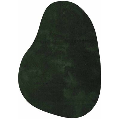 vidaXL - Forest Green Wool Rug 140x200 - Rug vidaXL - Forest Green Wool Rug 140x200 - Rug