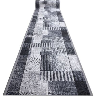 RugsX Grey Runner Anti-slip 67x100cm - Runner rug RugsX Grey Runner Anti-slip 67x100cm - Runner rug