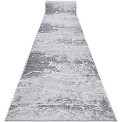 Dywany Łuszczów Runner Structural MEFE 6182 Grey 60x100cm - Runner Rug Dywany Łuszczów Runner Structural MEFE 6182 Grey 60x100cm - Runner Rug