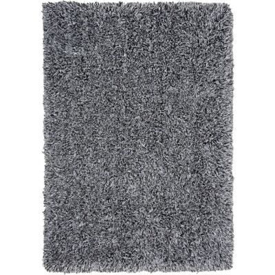Beliani Black and White Shaggy Rug - 160 x 230 cm Area Rug Beliani Black and White Shaggy Rug - 160 x 230 cm Area Rug