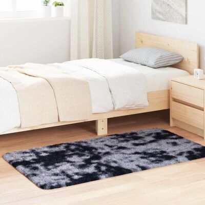 vidaXL Shaggy High Pile Navarra Rug - Rectangular - Dark Gray - 80x150 cm vidaXL Shaggy High Pile Navarra Rug - Rectangular - Dark Gray - 80x150 cm