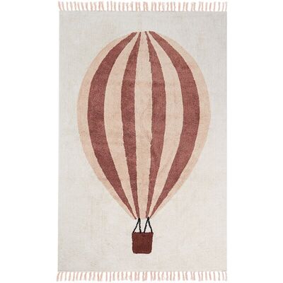 Beliani - Cotton Rug with Balloon Pattern - Off-white - Rug Beliani - Cotton Rug with Balloon Pattern - Off-white - Rug