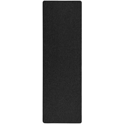Carpet Runner Anthracite 80 x 500 cm 100% Polypropylene vidaXL Carpet Runner Anthracite 80 x 500 cm 100% Polypropylene vidaXL