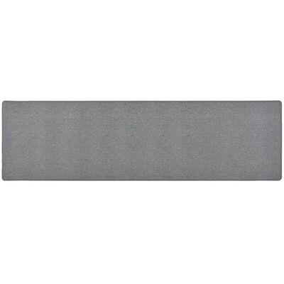 vidaXL Carpet Runner Dark Grey 80x300 cm - Carpet Runner vidaXL Carpet Runner Dark Grey 80x300 cm - Carpet Runner