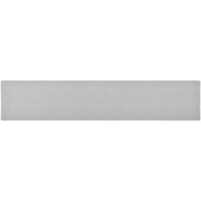 vidaXL Carpet Runner Light Grey - Hallway Floor Rug vidaXL Carpet Runner Light Grey - Hallway Floor Rug