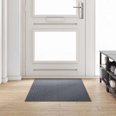 Carpet Runner Grey 80 x 200 cm Fabric vidaXL Carpet Runner Grey 80 x 200 cm Fabric vidaXL