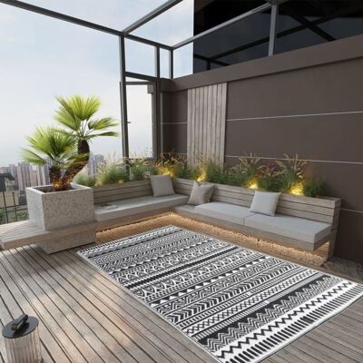 Outdoor Rug arakil Black 160x230 cm pp Vidaxl Outdoor Rug arakil Black 160x230 cm pp Vidaxl