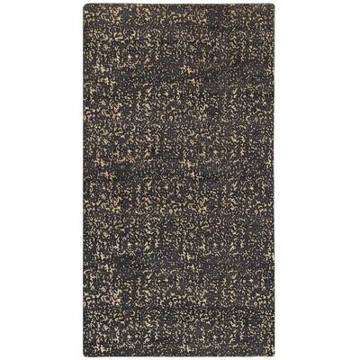 Beliani Grey and Gold Viscose Rug - 80x150cm - Living Room Decor Beliani Grey and Gold Viscose Rug - 80x150cm - Living Room Decor