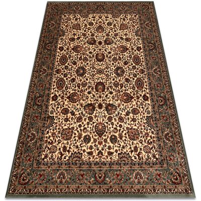 RugsX Wool Carpet KASHQAI 4362 101 Ornament Beige - Wool Carpet RugsX Wool Carpet KASHQAI 4362 101 Ornament Beige - Wool Carpet