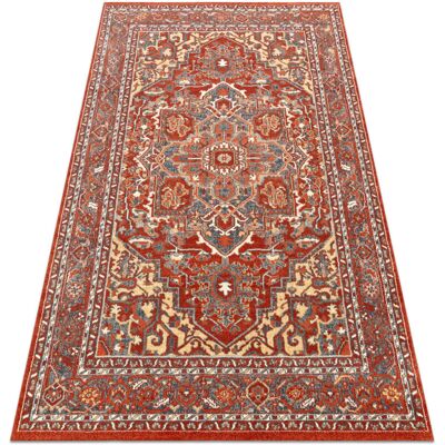 Rugsx - Wool Rug Legend 468 10 GB300 - Ornamental, Frame, Exclusive Red / Beige - Rug Rugsx - Wool Rug Legend 468 10 GB300 - Ornamental, Frame, Exclusive Red / Beige - Rug