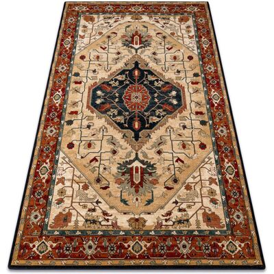 RUGSX - Wool Rug Polonia Serapi Light Ruby Red 200x300 - Rug RUGSX - Wool Rug Polonia Serapi Light Ruby Red 200x300 - Rug