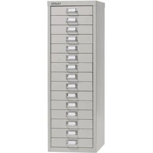 Bisley - 15 Drawer A4 Filing Cabinet - Grey