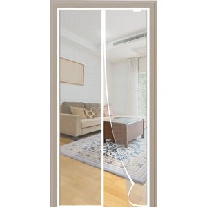 Denuotop - 2023 Latest Model Magnetic Mosquito Net for Window and Door 120x210cm Anti-Mosquito Curtain No Drilling Needed - White