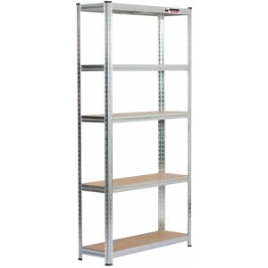 Rhino Racking - 3 Bays 180 x 90 x 30cm Galvanised 5 Tier Boltless Heavy Duty Garage Shelving Unit 1000kg Load Weight