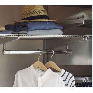 Elfa A Place For Everything - 45cm x 40cm Elfa Ventilated Shelf (425748) - Platinum