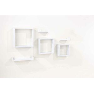 Core Products - 6 Pcs Floating Shelf Kit - Matt White Foil