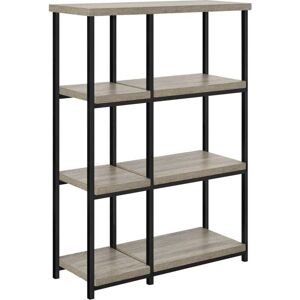 Alphason Ameriwood Home Elmwood Bookcase - Grey Oak