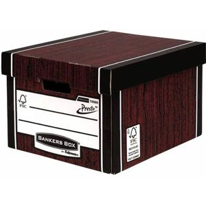 Bankers Box - Fellowes Pemium Classic Achive Box Woodgain (Pack 5) 7250513