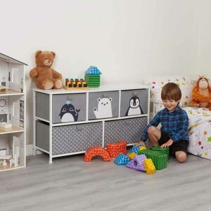 Liberty House Toys Ltd - arctic 5 drawer storage chest