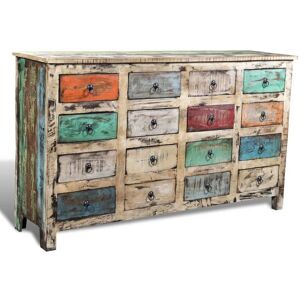 Bloomsbury Market - Averill 16 Drawer Reclaimed Solid Wood Sideboard by Brown