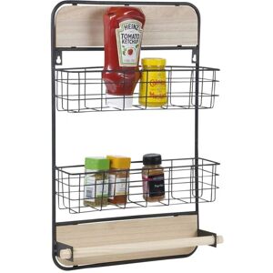 Urbn-chef - Black Metal Kitchen Organizer [249044]