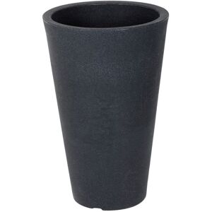 URBN-GARDEN Charcoal Round Flowerpot [590238]