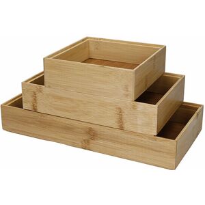 Copco - 3 Piece Bamboo Organiser