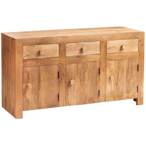 VERTYFURNITURE Dakota Light Mango Large Sideboard - Light Wood