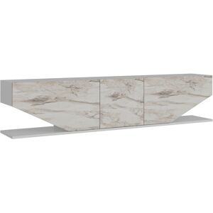 Pearl Modern tv Stand tv Unit with Cabinets for Living Room - Decorotika