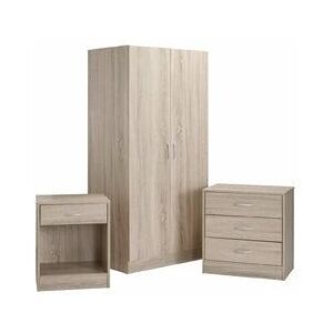 LPD FURNITURE Delta Set Oak